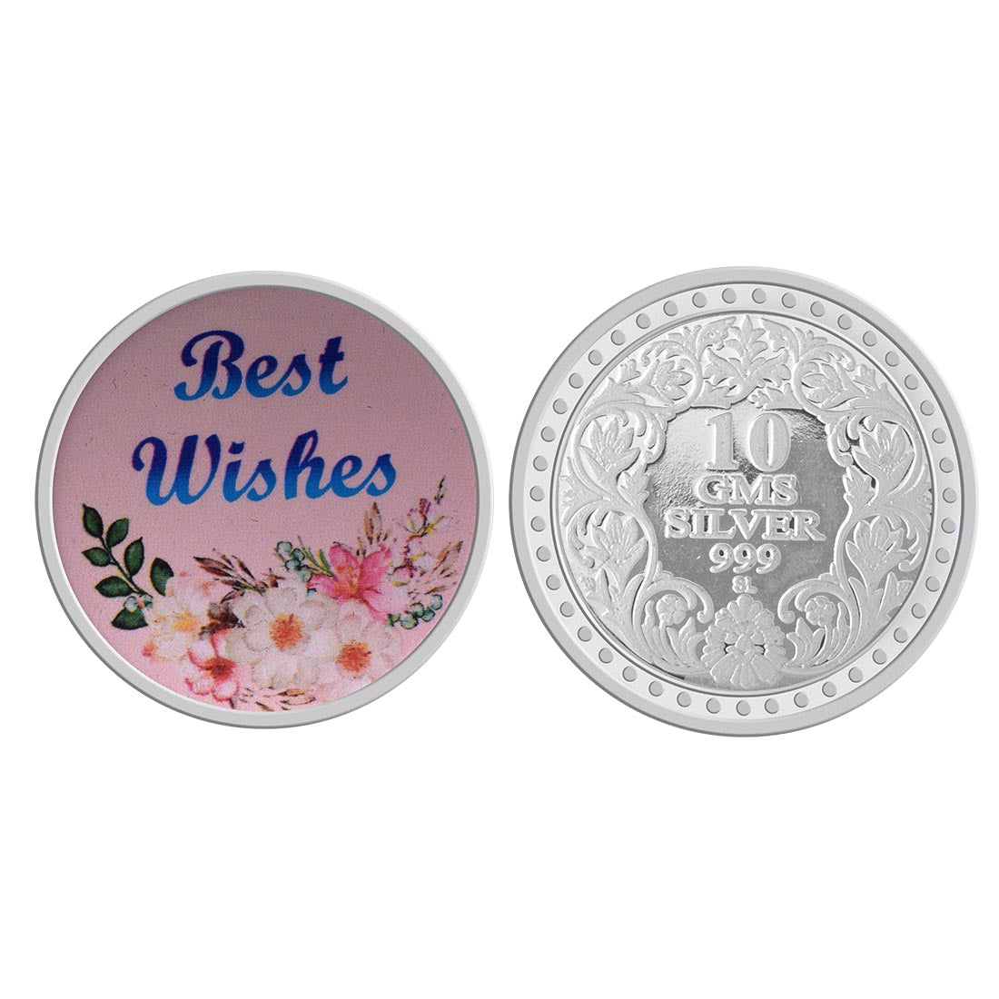Best Wishes 10gm Silver Coin