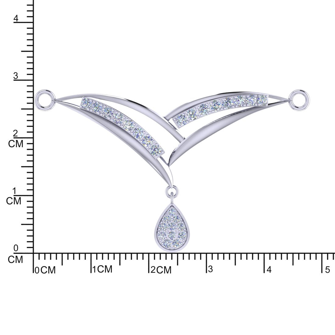 925 Sterling Silver Eternal Love Promised Mangalsutra