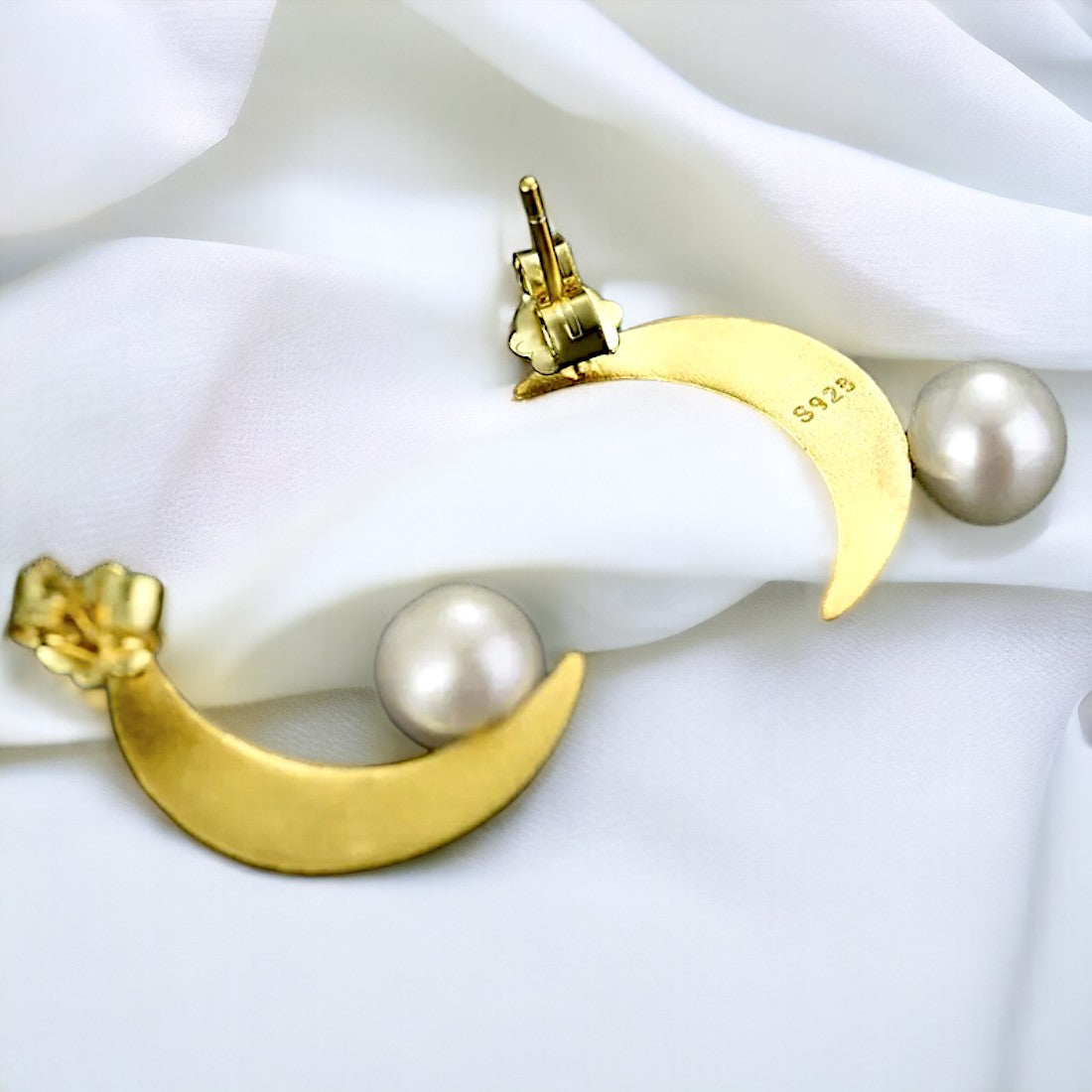 Half Moon Earring For Women & Girls