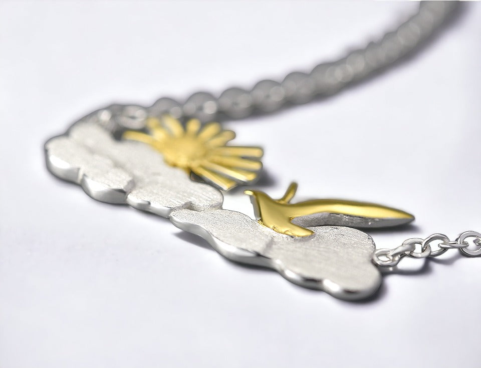 Rising Sun Necklace for women & girls