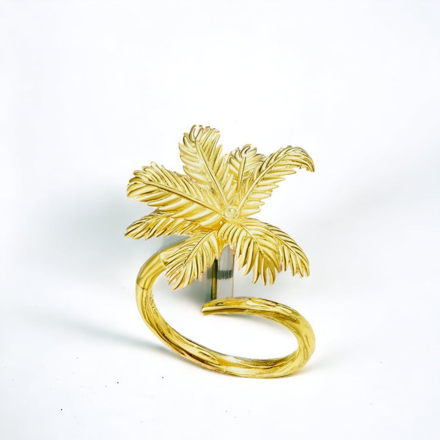 Golden Date Ring For Women & Girls