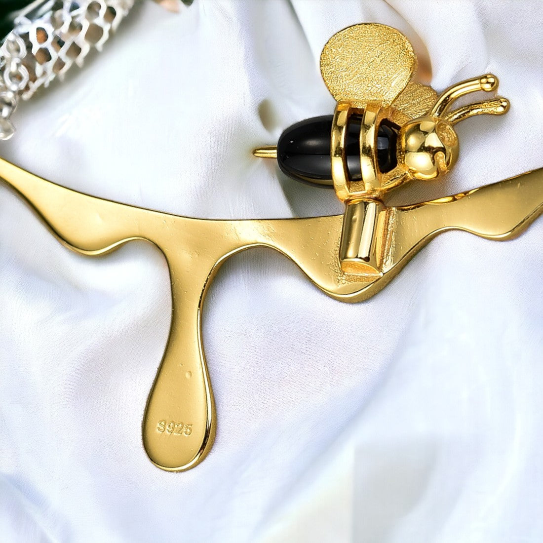 HoneyBee Gold Plated Necklace for women & girls