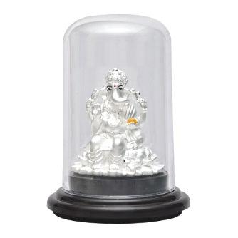 Ganesha 999 Silver Idol