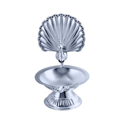 Mayur Silver Diya