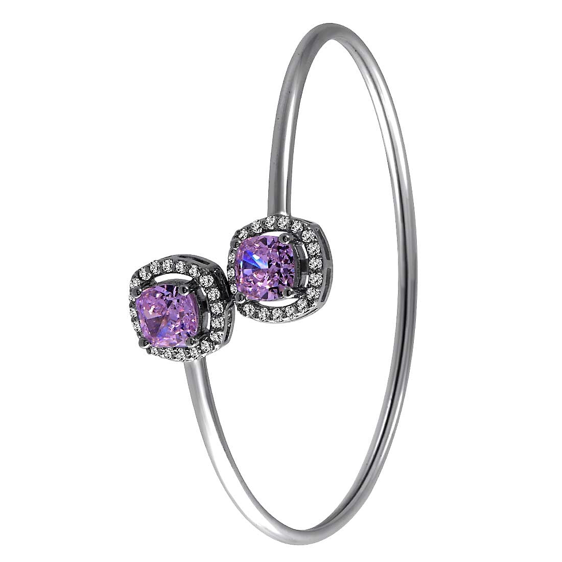 Open Square Shaped Bracelet For Women & Girls