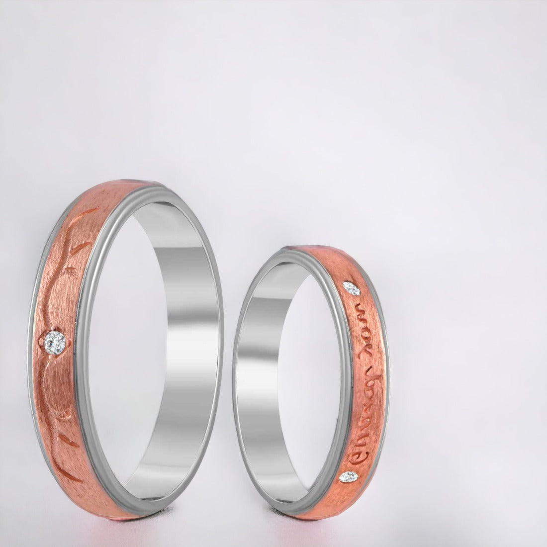 Guard You Couple Ring Set