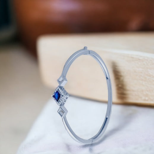 Elegant Bracelet With Blue Stone For Women And Girls