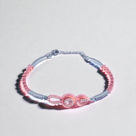 Multi Symmetric Silver Bracelet