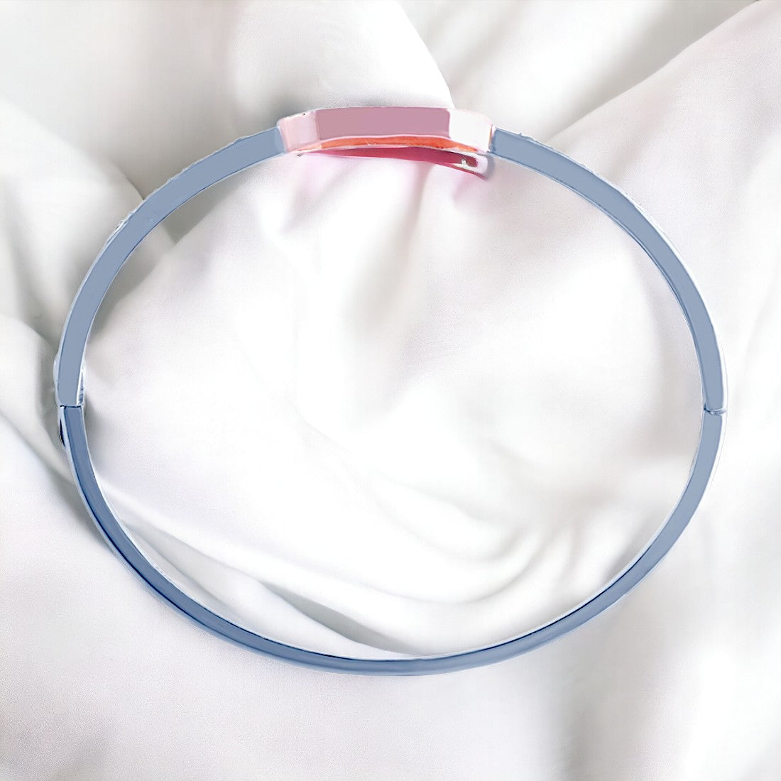 Bohemian Motif Silver Bracelet