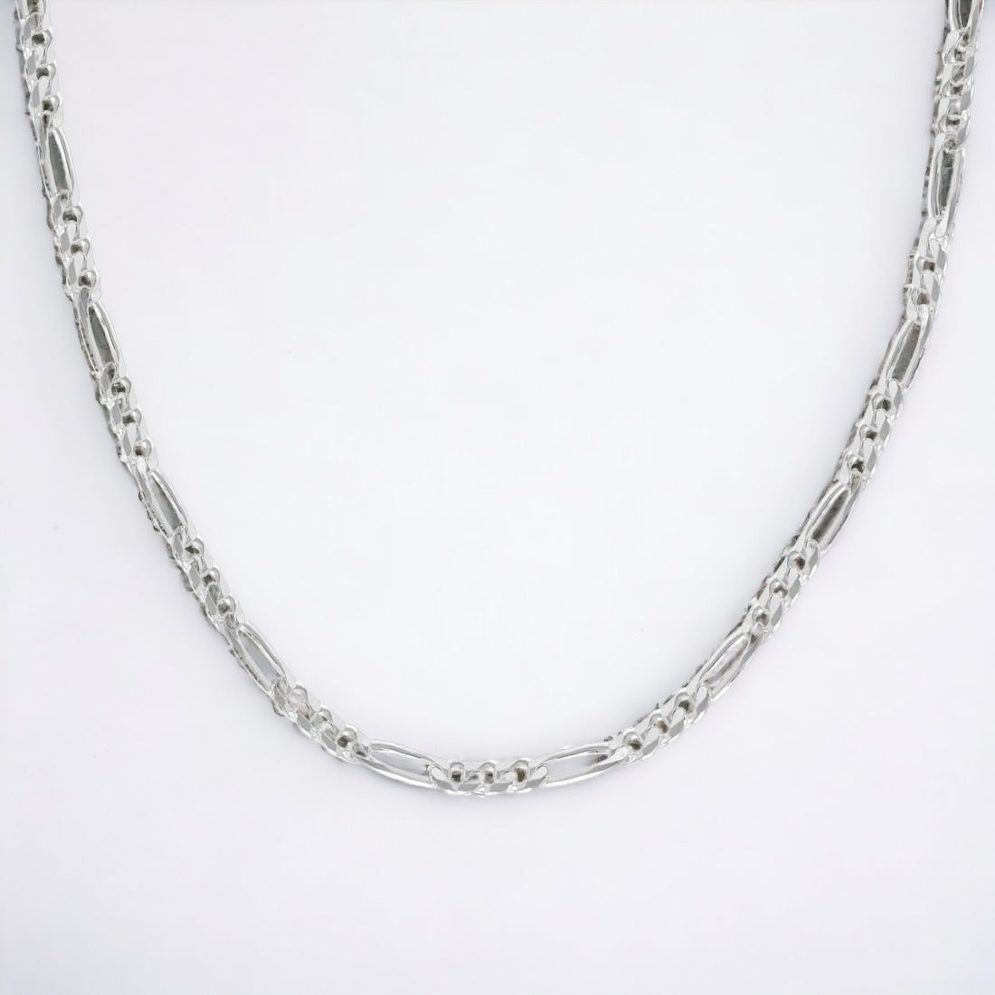 Silver Link Chain For Men