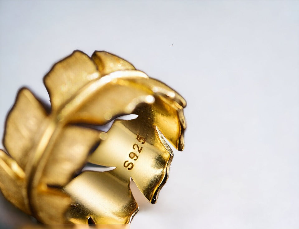 Circle Leaf Ring For Women & Girls