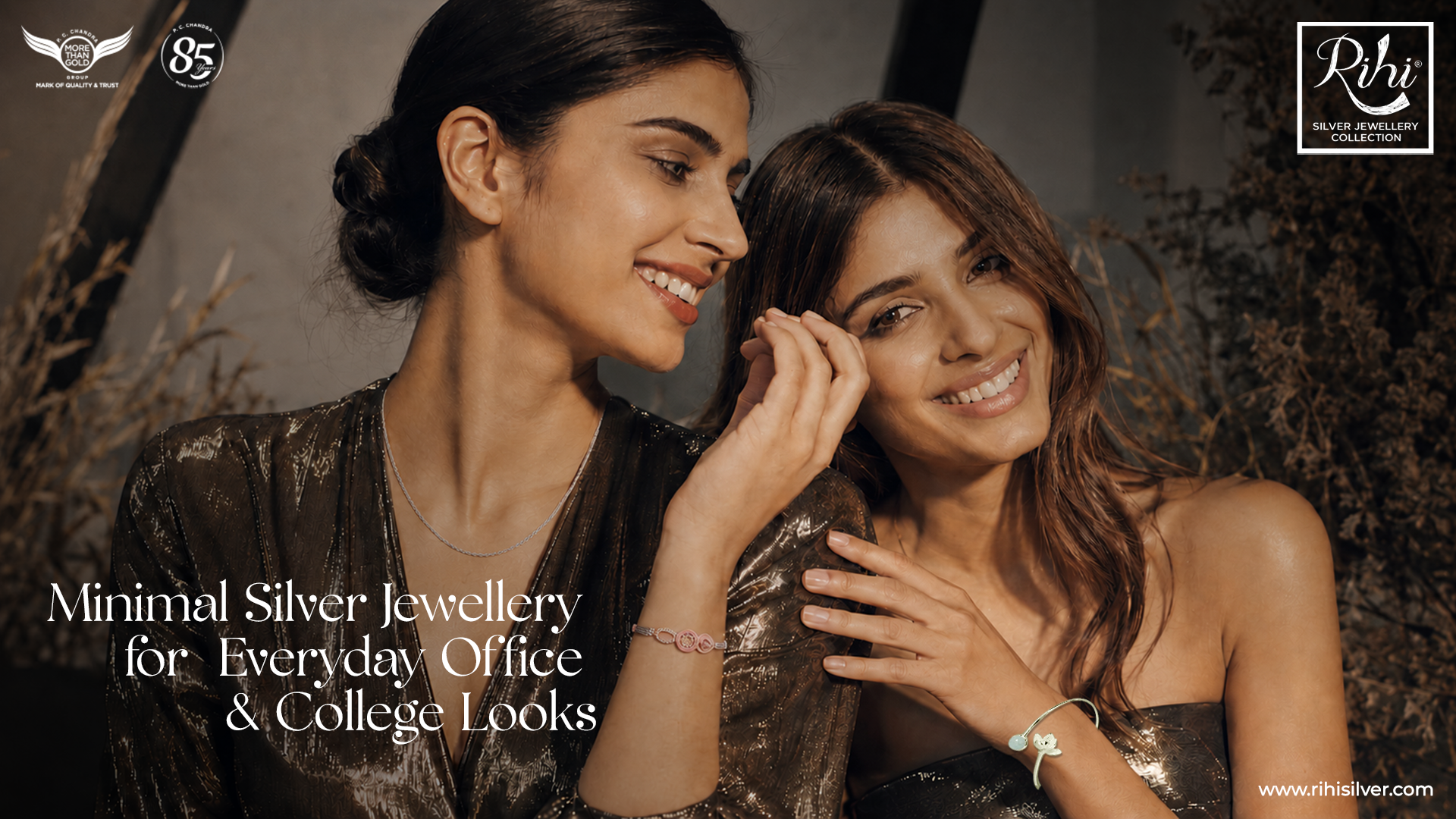 Minimal Silver Jewellery for Everyday Office & College Looks