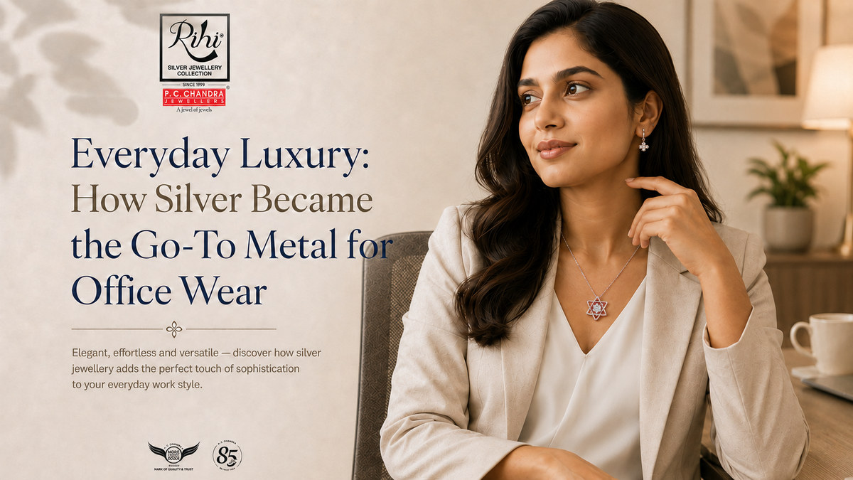 Everyday Luxury: How Silver Became the Go-To Metal for Office Wear