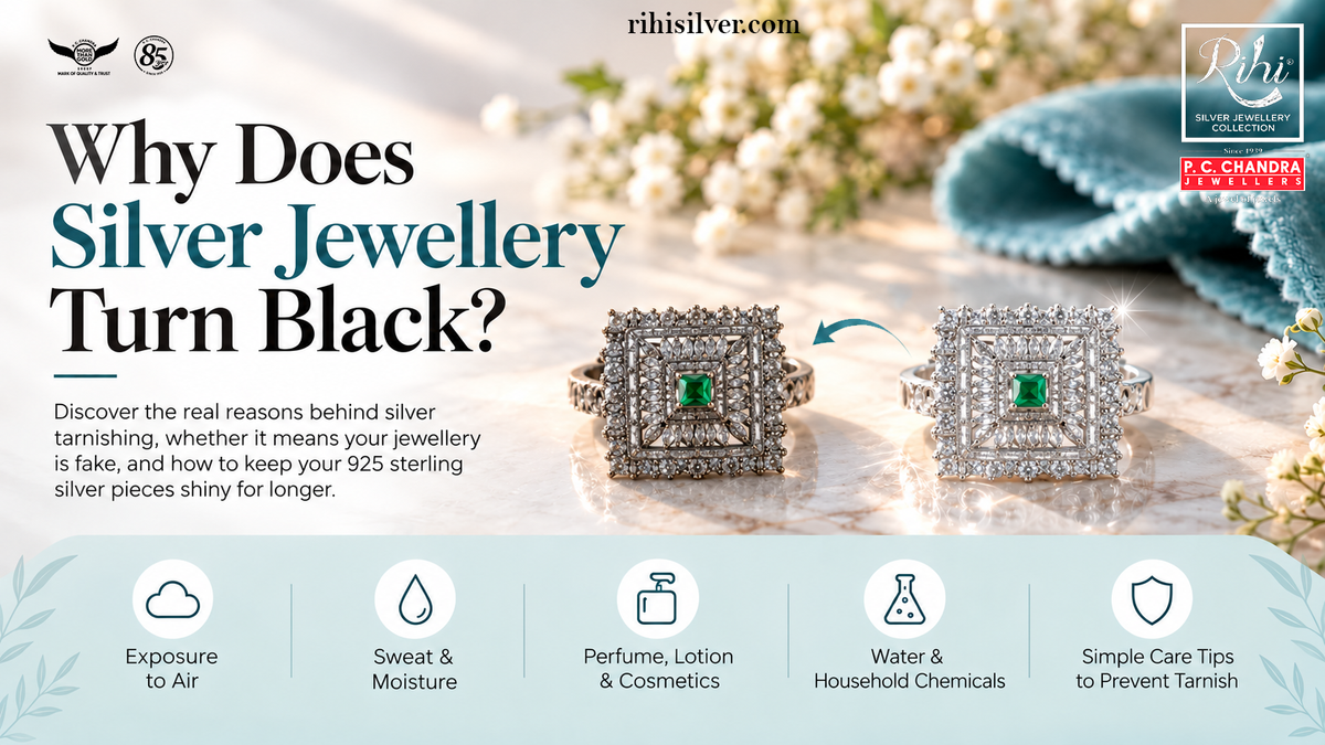 Why Does Silver Jewellery Turn Black?