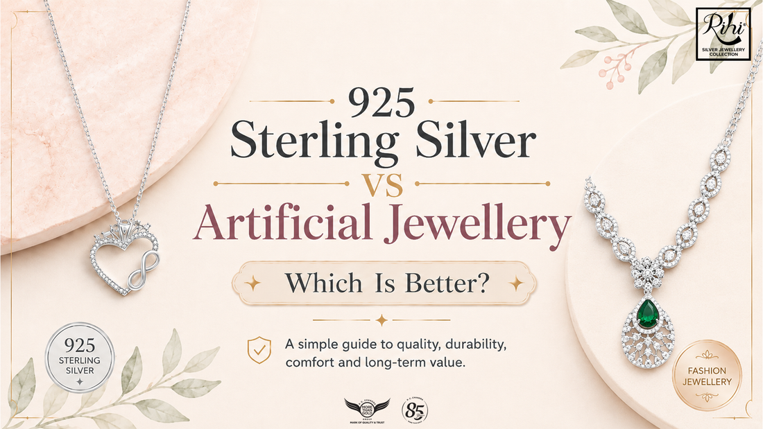 925 Sterling Silver vs Artificial Jewellery: Which Is Better?