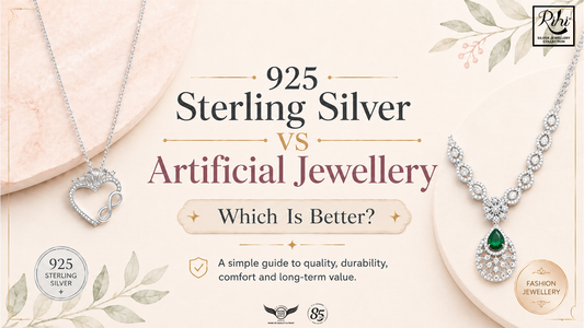 925 Sterling Silver vs Artificial Jewellery: Which Is Better?