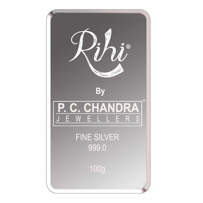 Silver Bar cum Coin 100 Gram (999 Purity)
