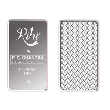 Silver Bar cum Coin 10 Gram (999 Purity)