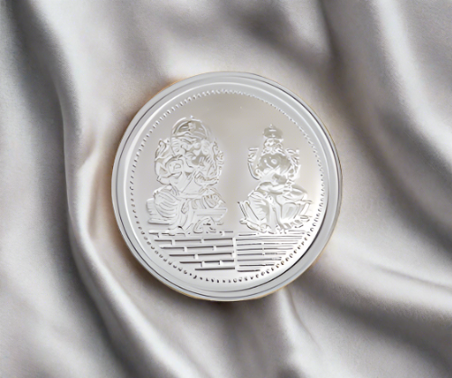Laxmi Ganesh Silver Coin(5 Gram)