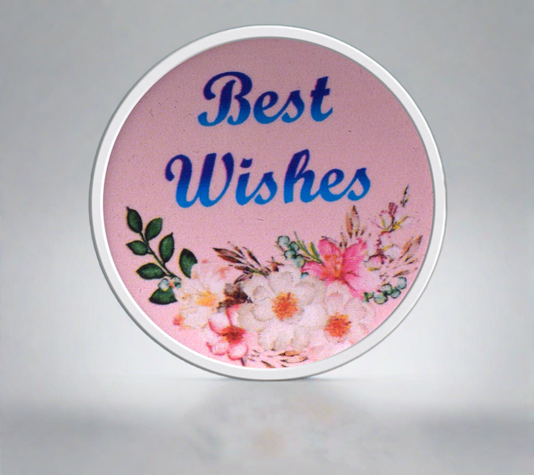 Best Wishes 20gm Silver Coin