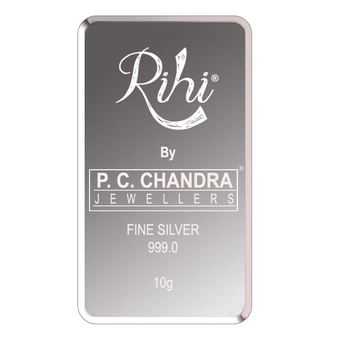 Silver Bar Coin 10 Gram (999 Purity)