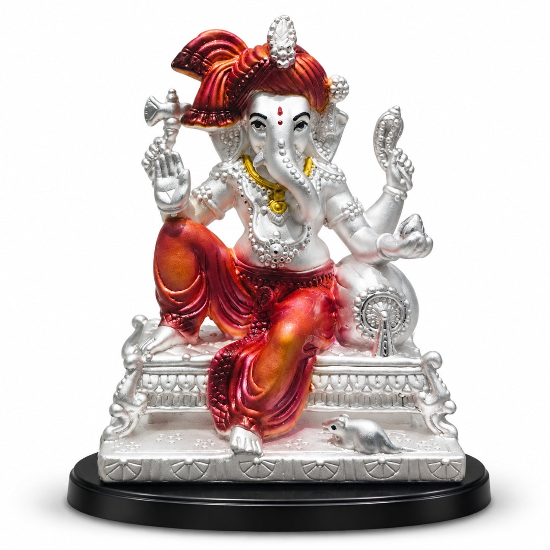 920 Silver Ganesha Idol