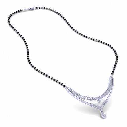 925 Sterling Silver Eternal love Enamoured Mangalsutra