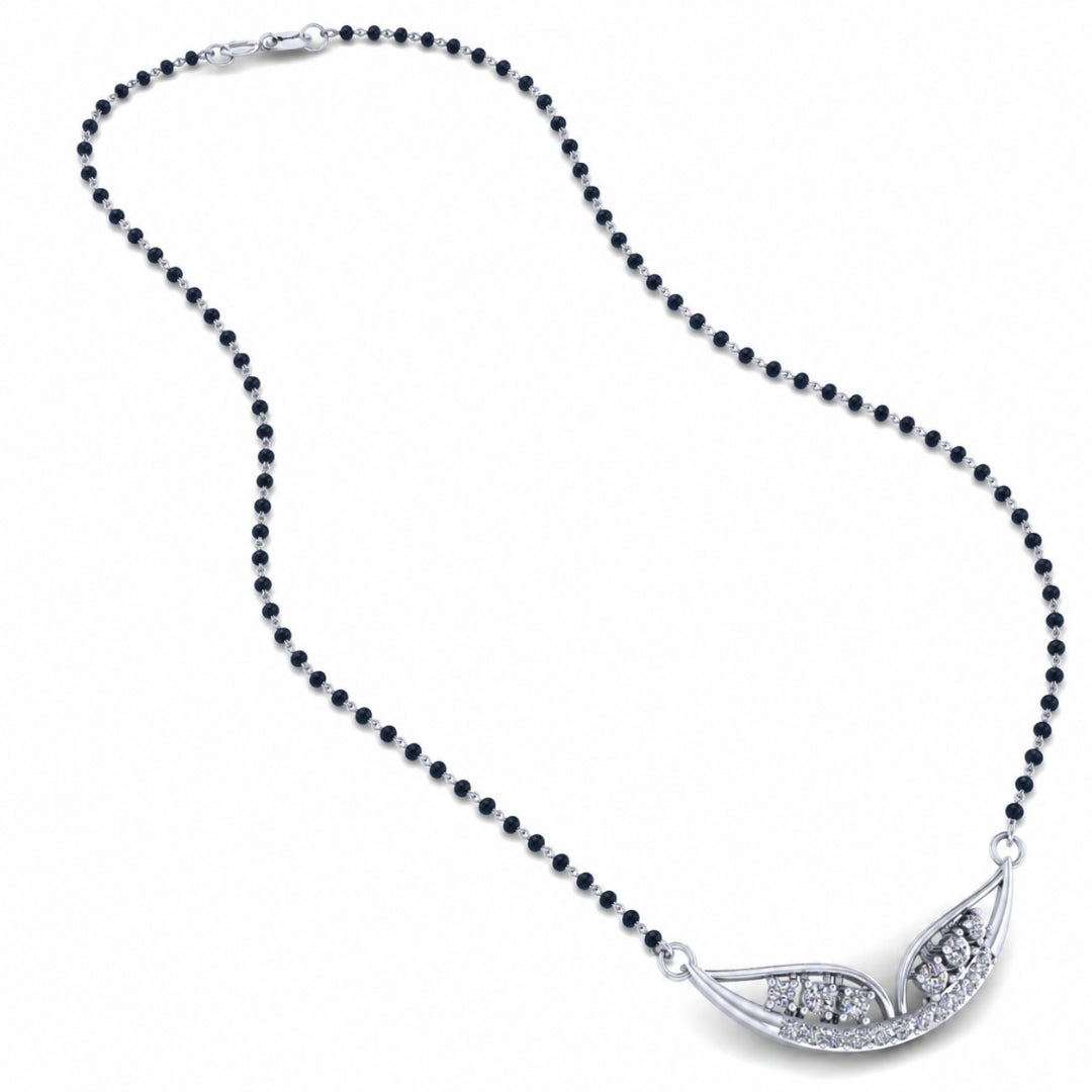 925 Sterling Silver Eternal Love Charm Eye Mangalsutra