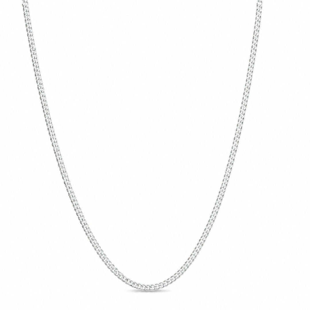 Sterling Silver Franco Chain for Men and Women