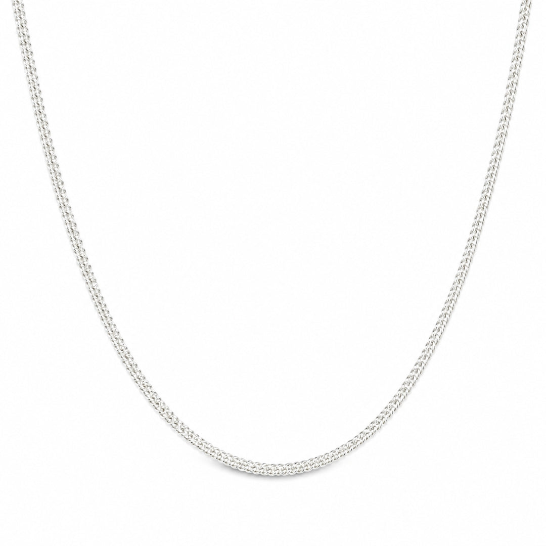 Sterling Silver Spiga Chain for Men and Women