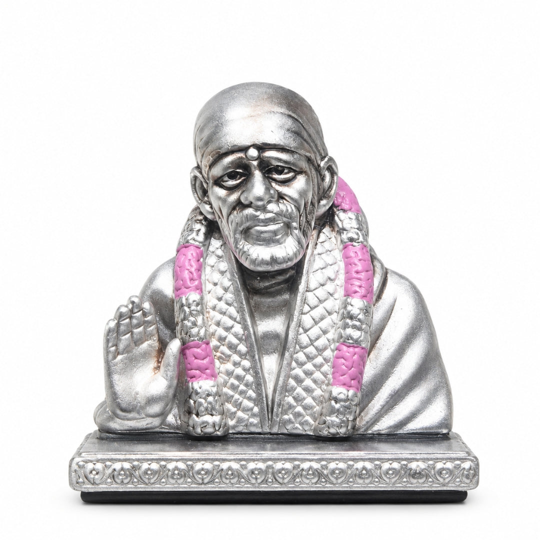 920 Silver Sai Baba Idol
