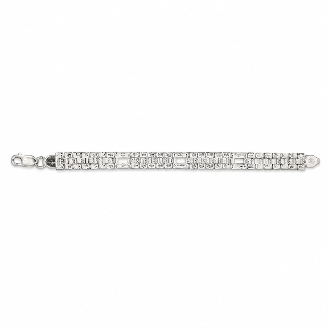 Sterling Silver Open Link Wristlet Bracelet for Kids