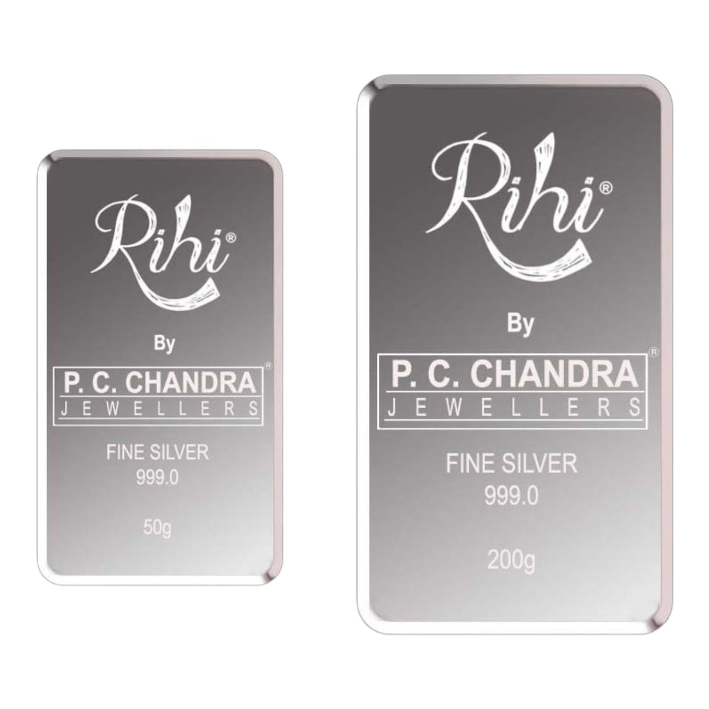 Silver Bar cum Coin 250 Grams (200 Grams + 50 Grams) (999 Purity)