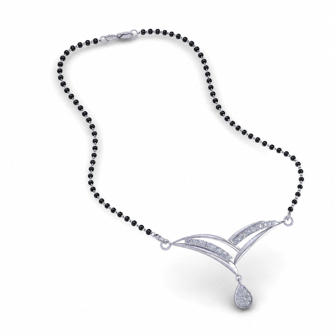 925 Sterling Silver Eternal Love Promised Mangalsutra