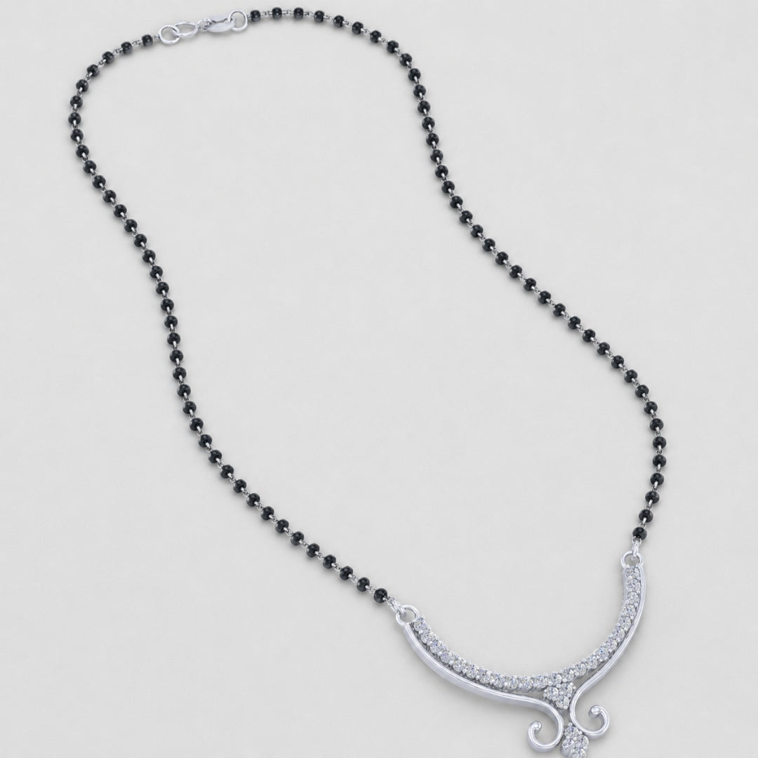 925 Sterling Silver Eternal love Royal Mangalsutra