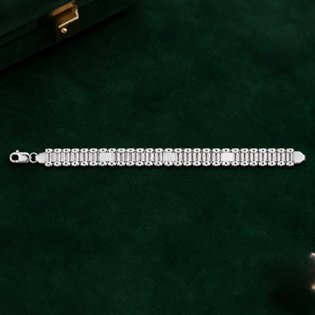 Sterling Silver Link Wristlet Bracelet for Kids
