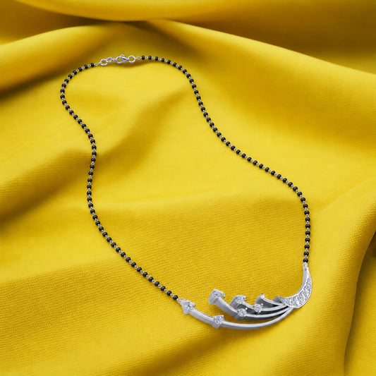 925 Sterling Silver Eternal love Shining Stars Mangalsutra