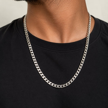 Sterling Silver EterKnight Link Chain for Men