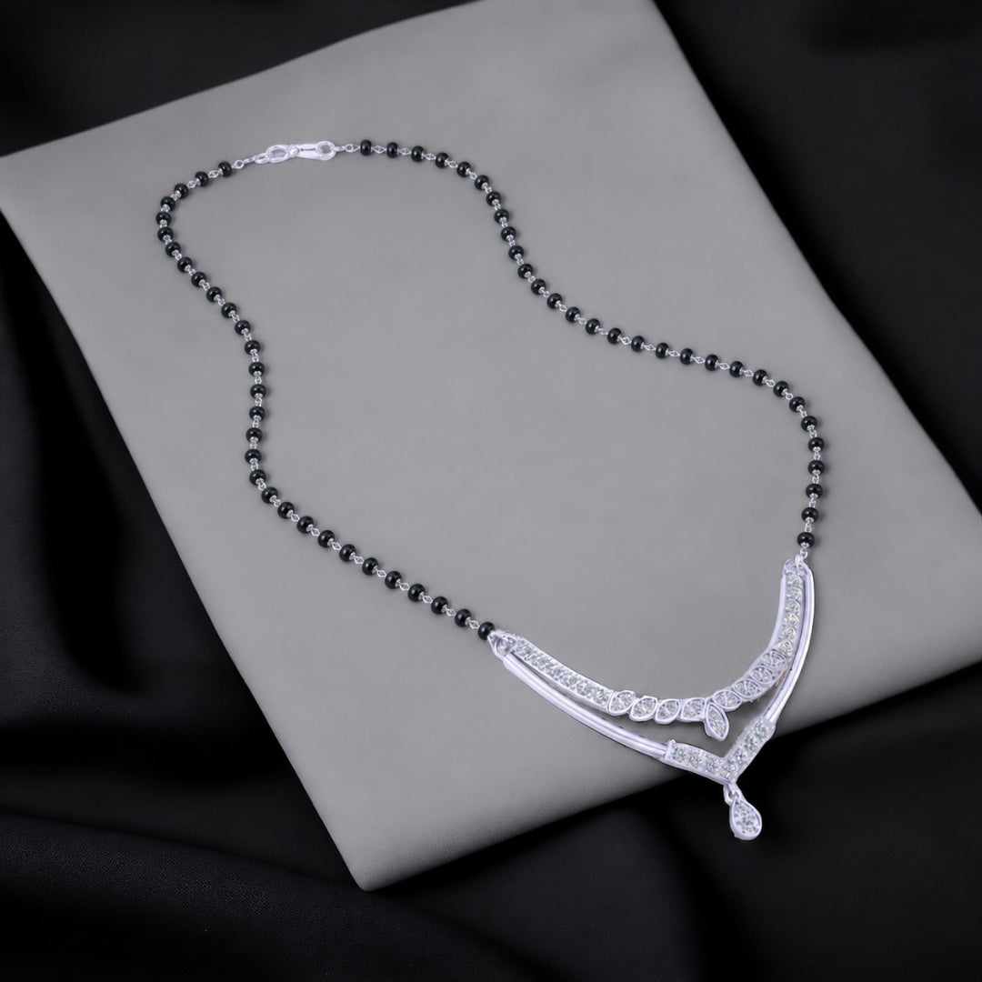 925 Sterling Silver Eternal love Enamoured Mangalsutra