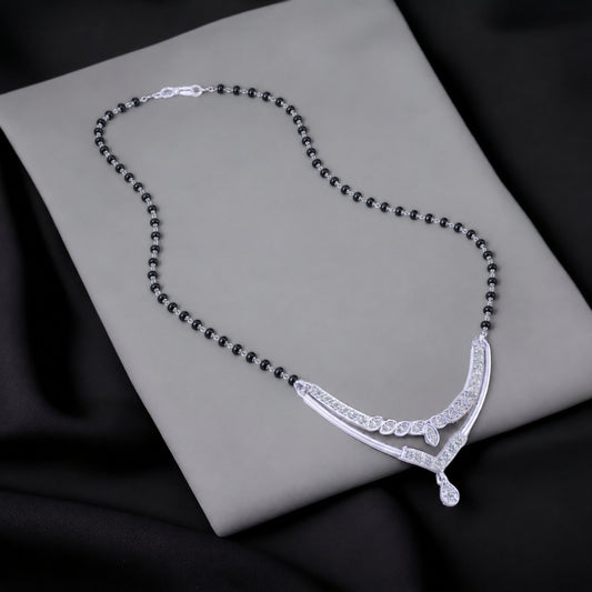 925 Sterling Silver Eternal love Enamoured Mangalsutra