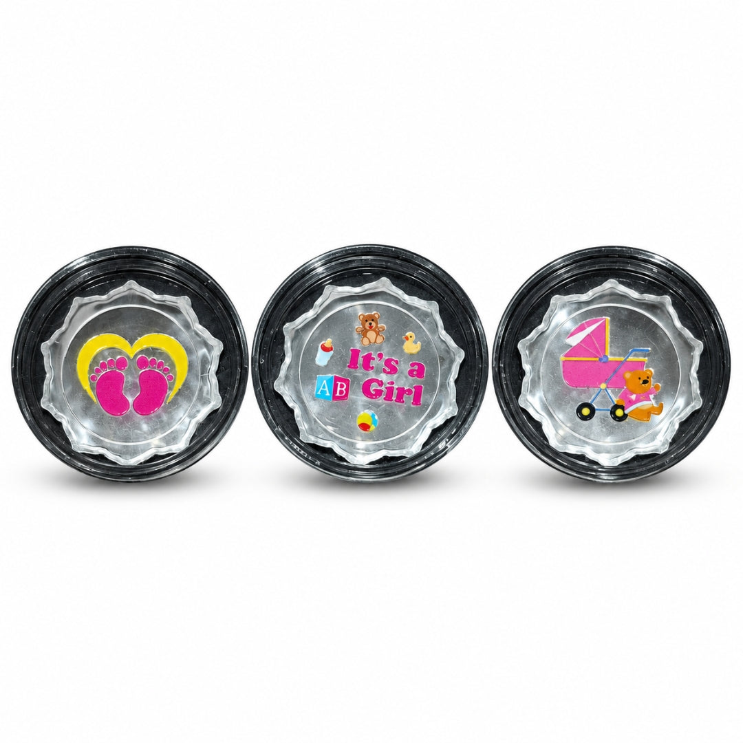 3 GM 999 Pure Silver It’s a Girl Newborn Coin Gift Set