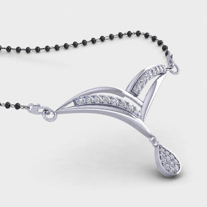 925 Sterling Silver Eternal Love Promised Mangalsutra