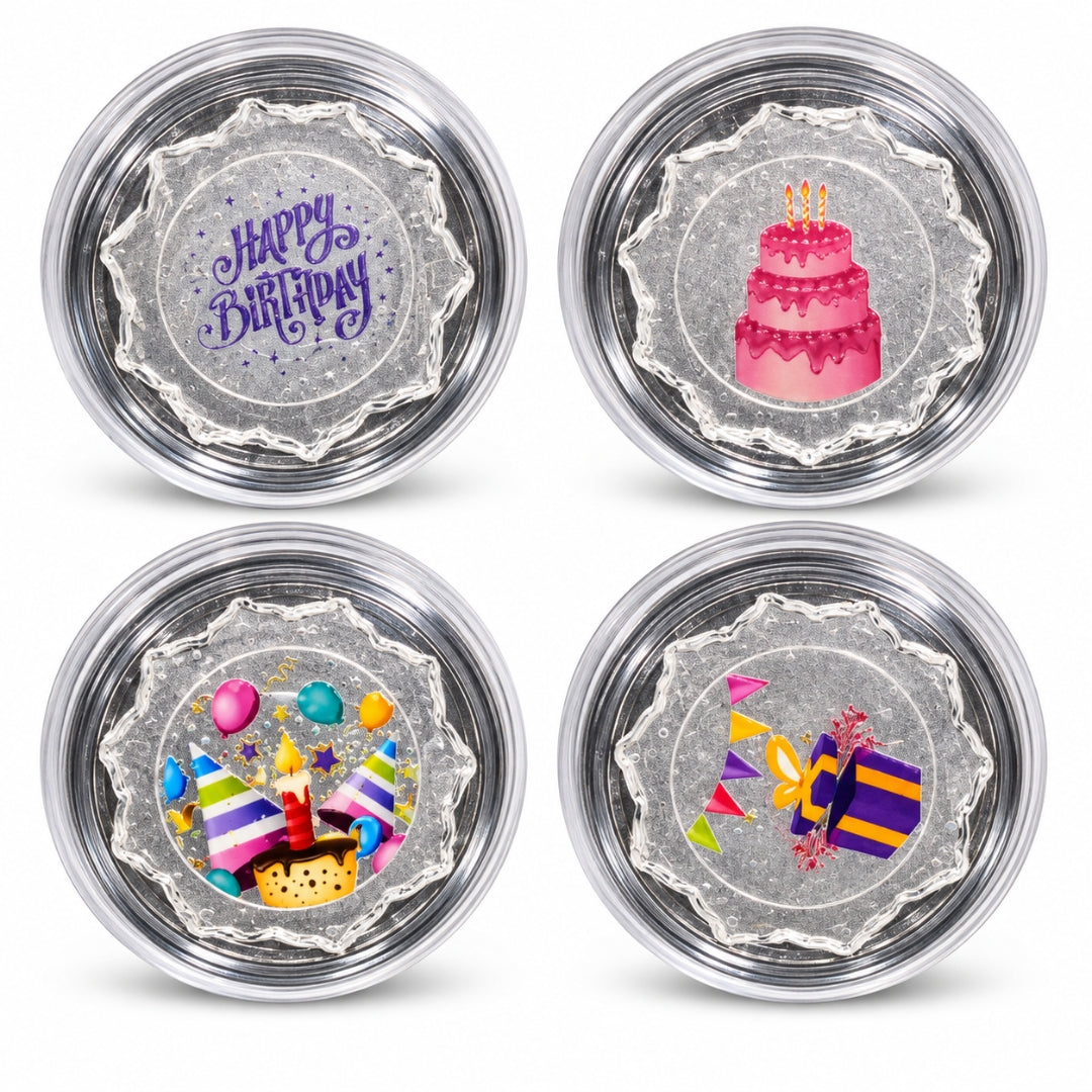 10 GM 999 Pure Silver Happy Birthday Coin Gift Set