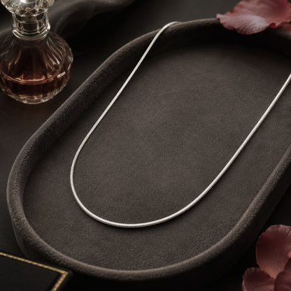 Sterling Silver Slim Chain for Women