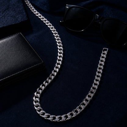 Sterling Silver EterKnight Link Chain for Men