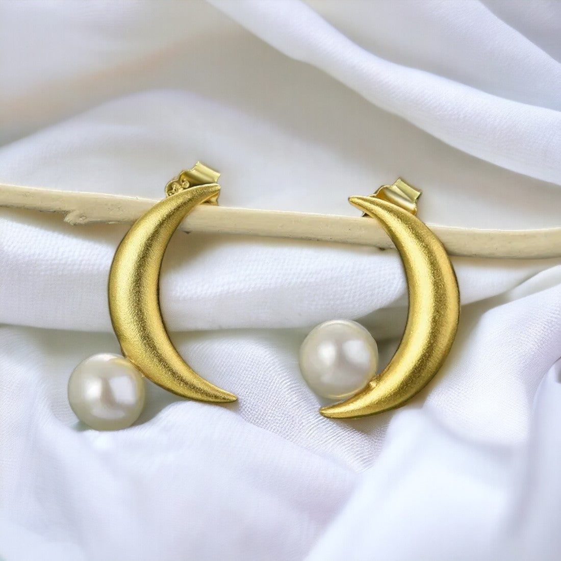 Half Moon Earring For Women & Girls
