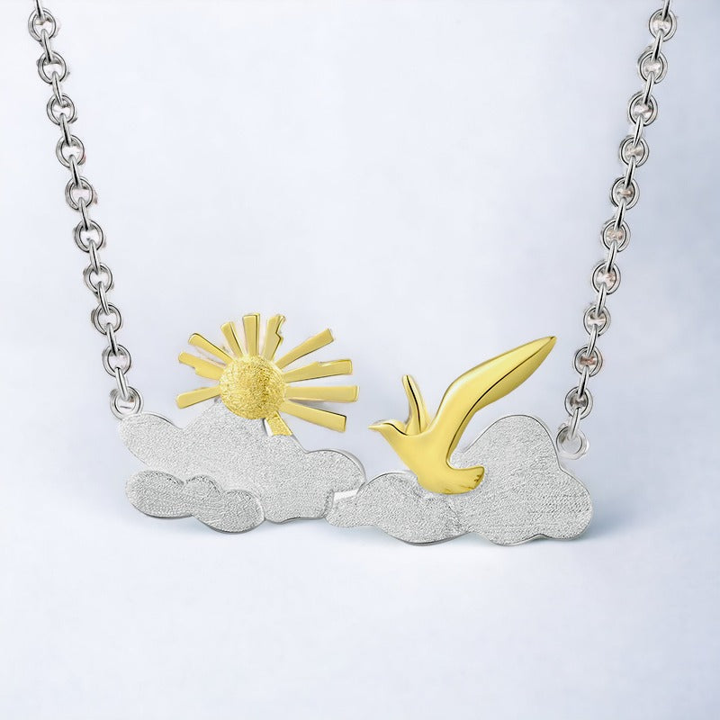 Tiny Sun Necklace – narijewelry