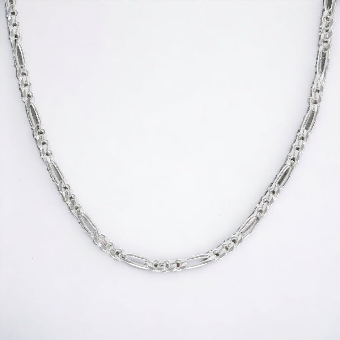 Pure Sterling Silver Link Chain For Men & Boys