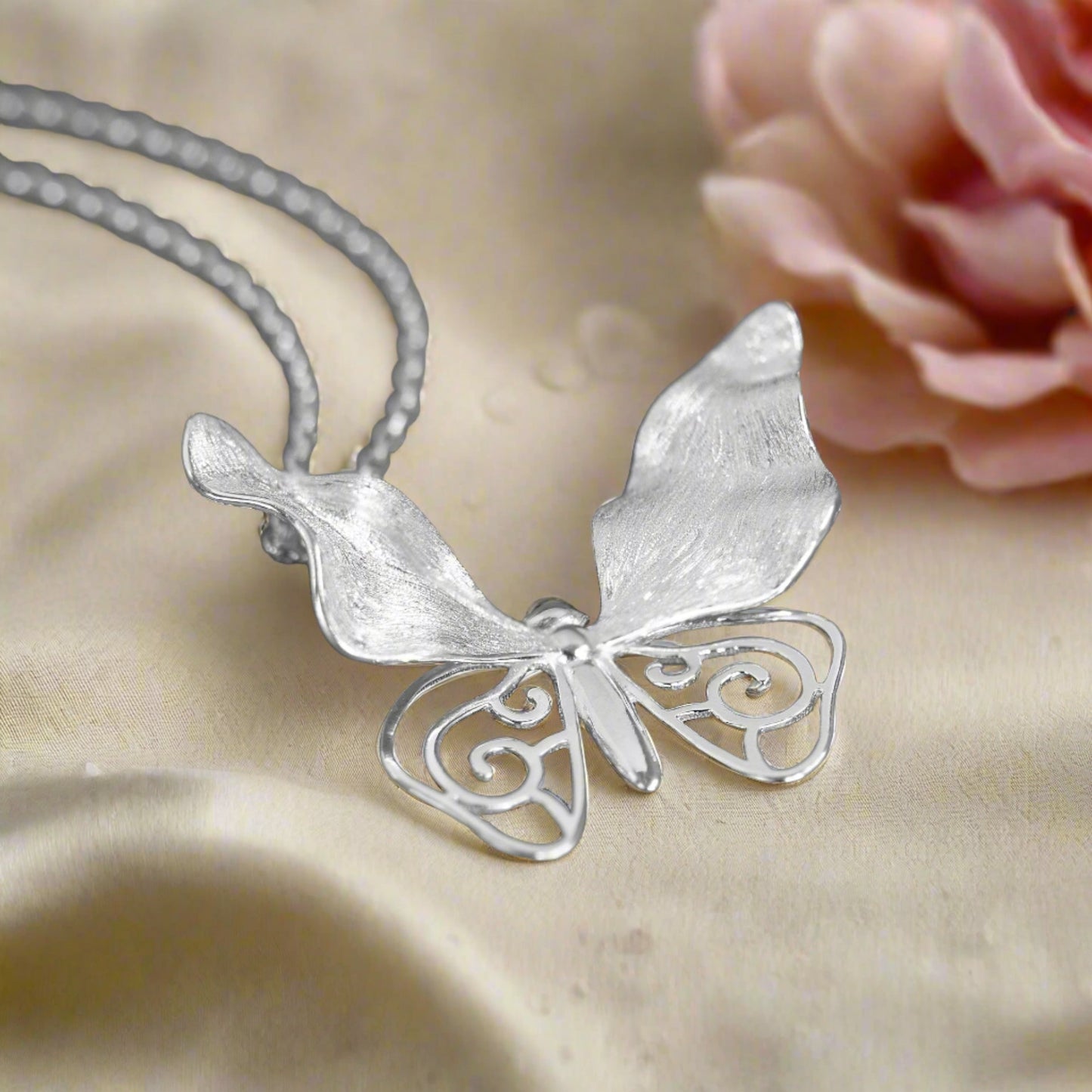 Huge Butterfly Pendant For Women & Girls(Without Chain)