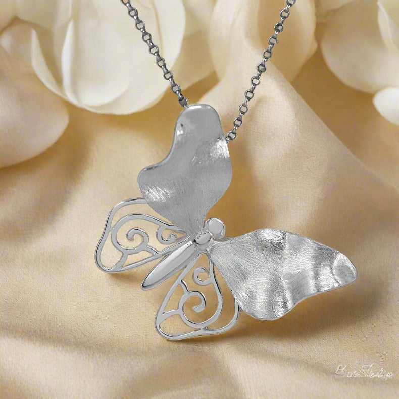 Huge Butterfly Pendant For Women & Girls